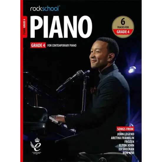 Rockschool LIVRO Piano Grade 4 2019