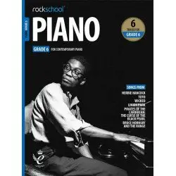 Rockschool LIVRO Piano Grade 6 2019