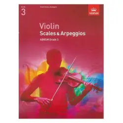 ABRSM LIVRO Violin Scales & Arpeggios   Grade 3