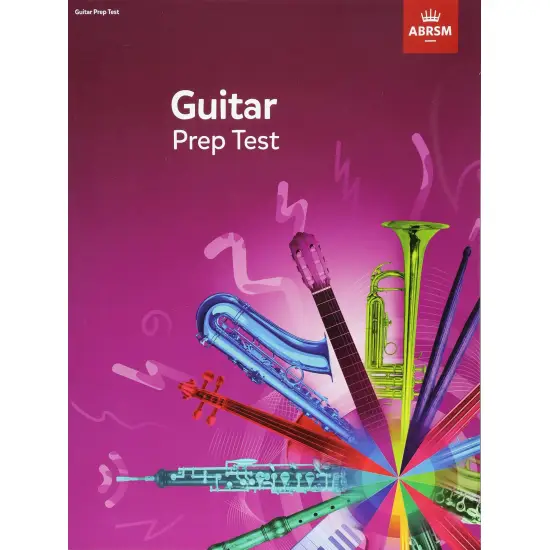ABRSM LIVRO Guitar Prep Test 2019