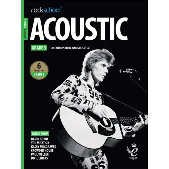 Rockschool LIVRO Acoustic Grade 3 2019