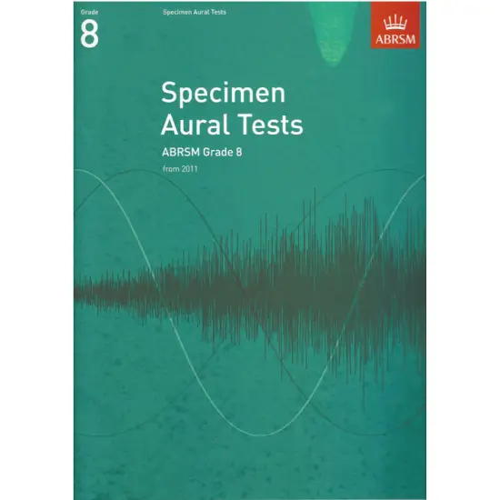 ABRSM LIVRO Specimen Aural Tests Grade 8