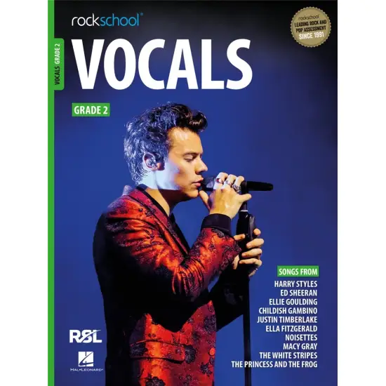Rockschool LIVRO Vocals Grade 2 2021