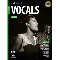 Rockschool LIVRO Vocals Grade 3 2021