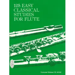 LIVRO FLAUTA 125 Easy Classical Studies for Flute