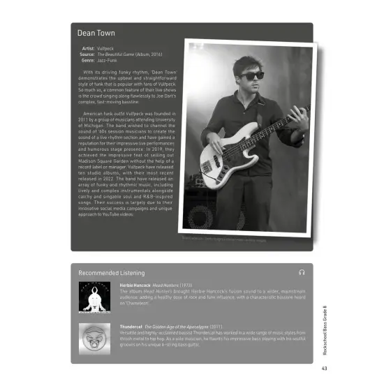 Rockschool LIVRO Bass Grade 8 2024