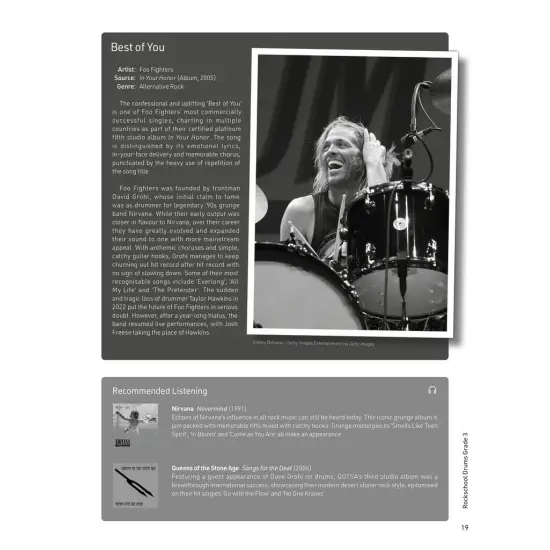 Rockschool LIVRO Drums Grade 3 2024