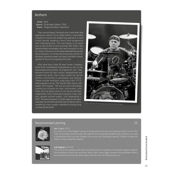 Rockschool LIVRO Drums Grade 8 2024