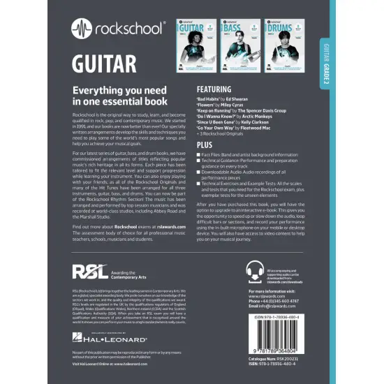 Rockschool LIVRO Guitar Grade 2 2024