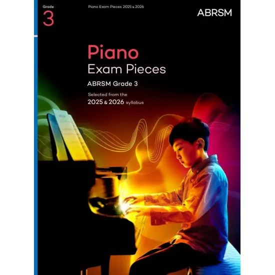 ABRSM LIVRO Piano Exam Pieces 2025 & 2026 Grade 3