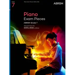 ABRSM LIVRO Piano Exam Pieces 2025 & 2026 Grade 7