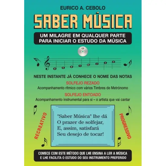 Eurico Cebolo LIVRO Saber Música
