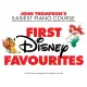 JOHN THOMPSON'S LIVRO Easiest Piano Course: First First Disney Favourites (ENG)