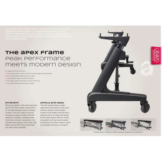 Adams MAHA50 41 Alpha Series 5 Oit. Pau Rosa Apex Frame