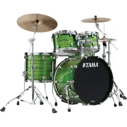 Tama Straclassic Walnut/Birch 4pc LSO Lacquer Shamrock Oyster