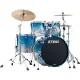 Tama Straclassic Walnut/Birch 4pc MBI Molten Blue Ice Fade