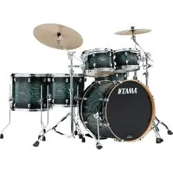 Tama Starclassic Performer 5pc MSL Molten Steel Blue Burst ZS