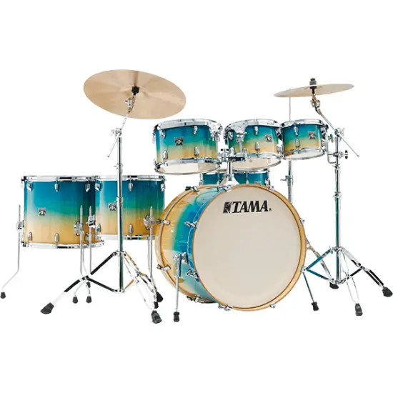 Tama Superstar Classic 5pc PCLP Caribbean Lacebark Pine Fade