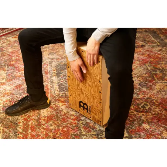 Meinl Woodcraft Professional String Cajon Makah Burl WCP100MB