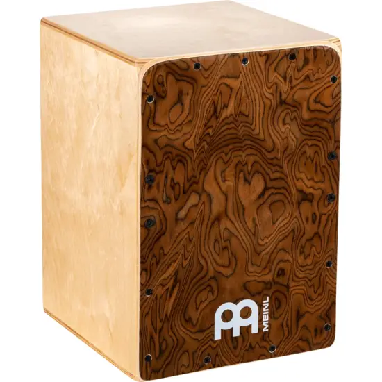 Meinl Jam Series Snare Cajon 50 Burl Wood JC50BW