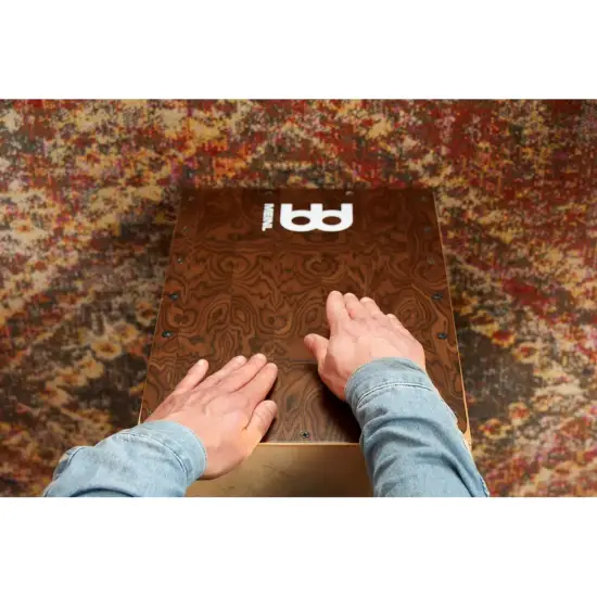 Meinl Snarecraft Series Snare Cajon 100 Burl Wood SC100BW