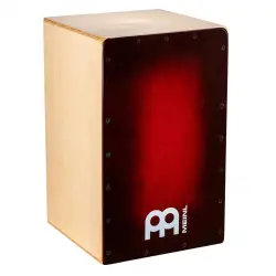 Meinl Snarecraft Series Snare Cajon Red Burst SC100RDB