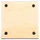 Meinl Snarecraft Series Snare Cajon Red Burst SC100RDB