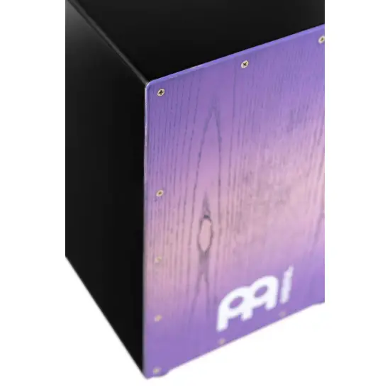 Meinl Headline Series Snare Cajon Lilac Purple Fade MCAJ100BK LPF