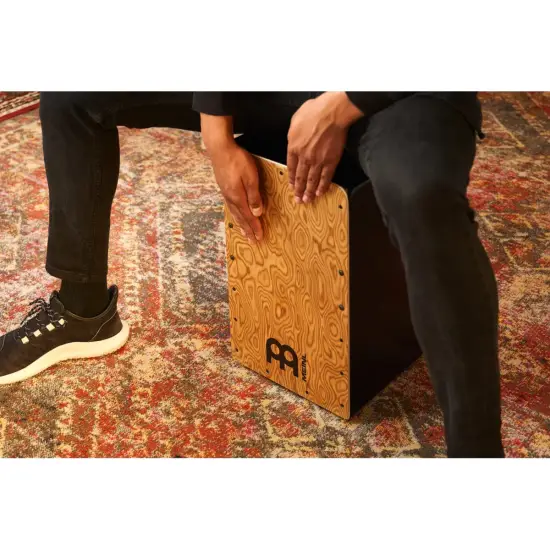 Meinl Woodcraft Series Pickup Cajon Makah Burl PWCP100MB