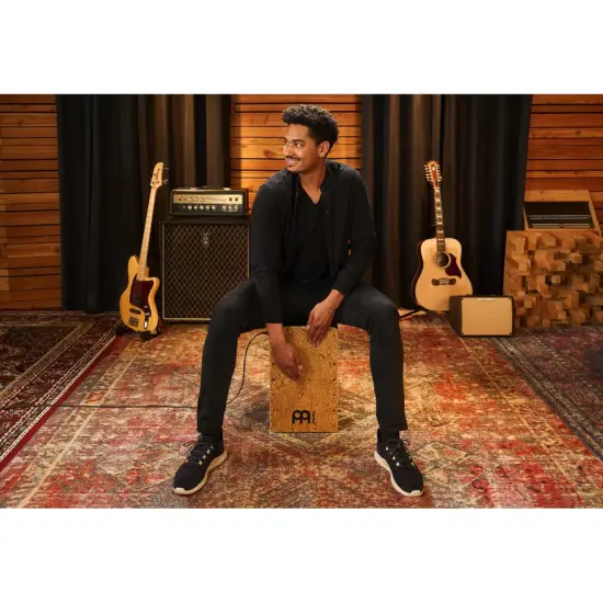 Meinl Woodcraft Series Pickup Cajon Makah Burl PWCP100MB