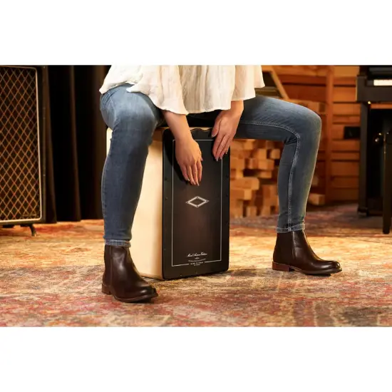 Meinl Artisan Edition Series String Cajon Soleá Line Ebony Burst AESLEYB