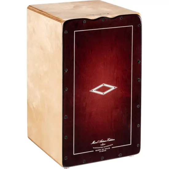 Meinl Artisan Edition Series String Cajon Soleá Line Dark Red Burst AESLRB