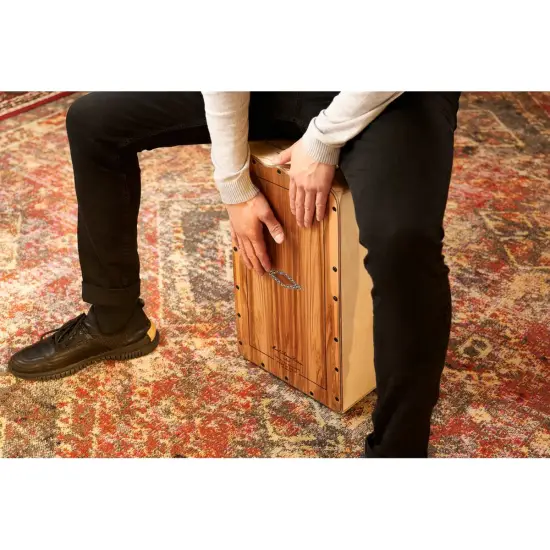Meinl Artisan Edition Series String Cajon Seguiriya Line Indian Heartwood AESELIH