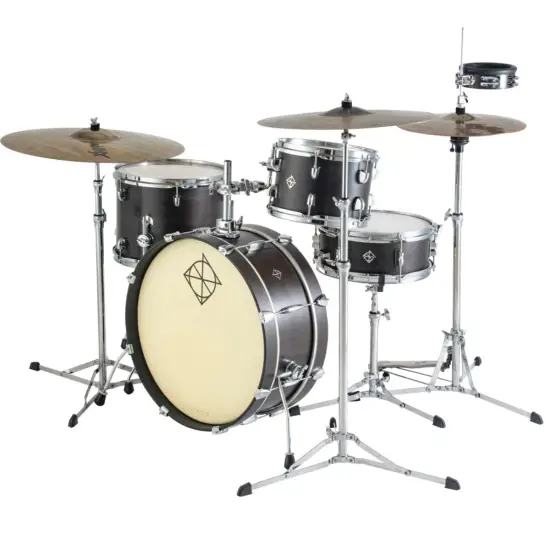 Dixon Little Roomer 5pc Shell Pack PODL520BKC Satin Black Coal Lacquer