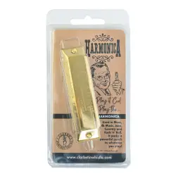 CLARKE C 10 Hole Blues Gold Blister