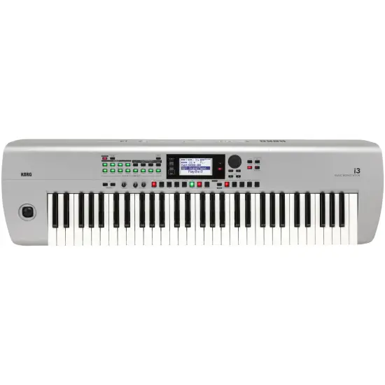 Korg i3 Music Worstation Super Matte Silver